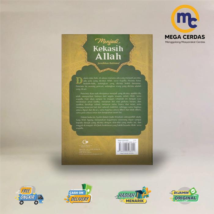 

Terbaru!! Buku Agama - Menjadi Kekasih Allah Jernihkan Batinmu! Cod