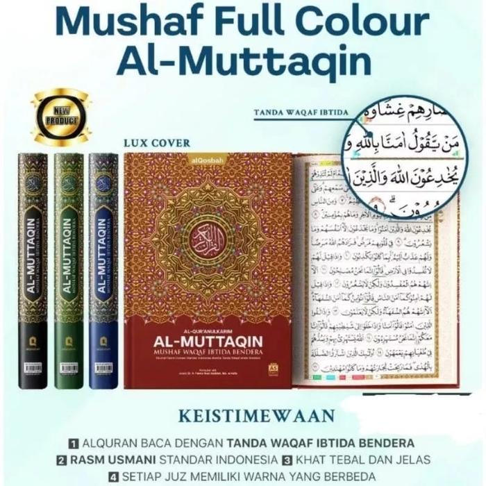 

Diskon Alquran Mutaqqin Ukuran A4 Besar Waqah Ibtida Bendera Quran Packing Aman