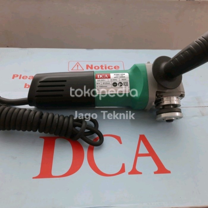 *$*$*$*$] DCA ASM 125 A Mesin Gerinda 5 inch / Angle Grinder 5inch DCA ASM125A