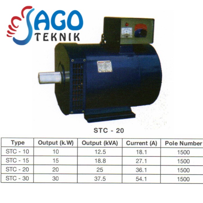 ] Alternator Dongfeng STC30 Merk SHODA STC 30 / Alternator Dinamo STC-30