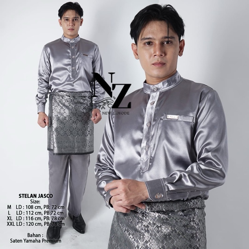 HOT SALE SETELAN BAJU MELAYU DEWASA PRIA TANPA SONGKET BAJU KURUNG MELAYU TANPA SONGKET