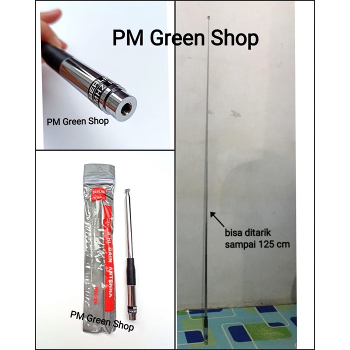 SALE TERBARU ANTENA HT SCOM FC8 PRO FC10 PRO FC12 PRO SUPER HI GAIN NH 31 MALE READYY