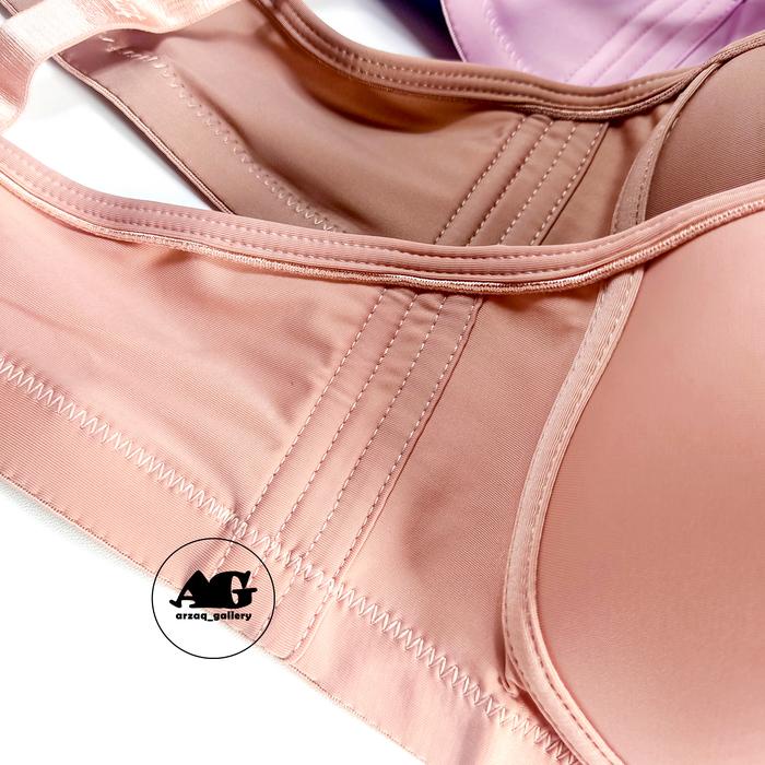 SALE PROMO LINGCAO 3 PCS BRA KAIT 3 CUP BESAR MOTIF POLOS BAHAN LEMBUT BH WANITA READYY