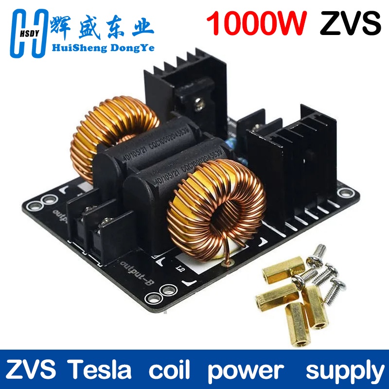 BARU 1000W 20A ZVS Low Voltage Board Heating Module Induction Board Heating Module Flyback Driver He