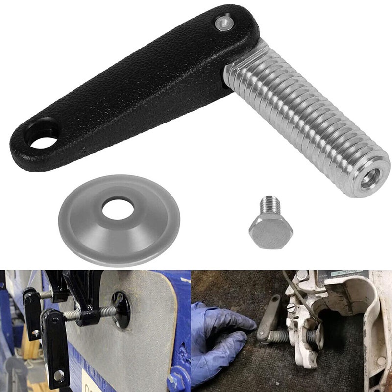 SALE 433675 Outboard Motor Transom Clamp Screw & Handle Assembly Fit For Johnson Evinrude Outboard, 
