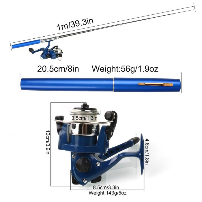 Sougayilang Fishing - Sougayilang Set Pancing Pena Joran Pancing Alat Pancing Joran Pancing Dan Reel