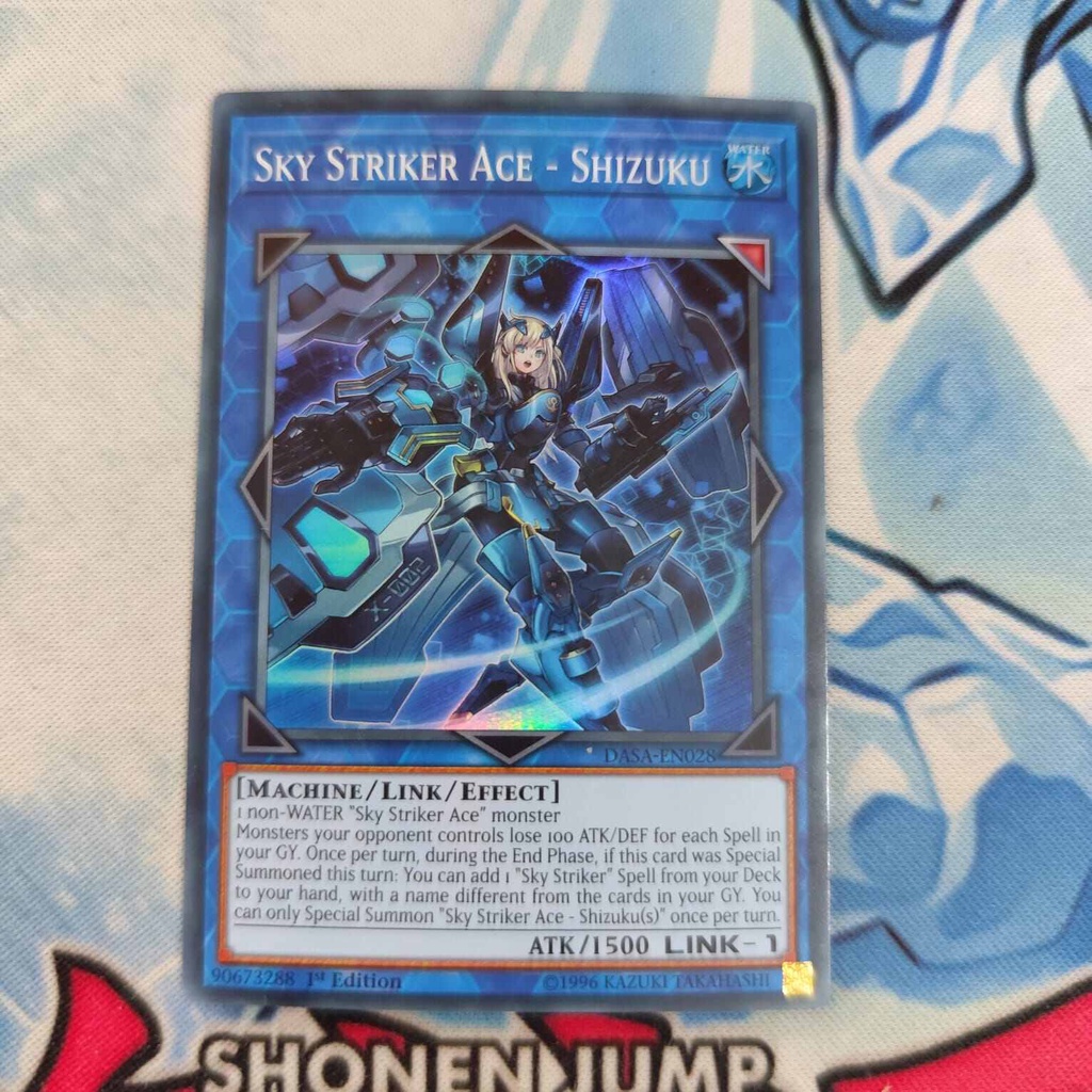 yugioh sky striker ace shizuku DASA super rare  original