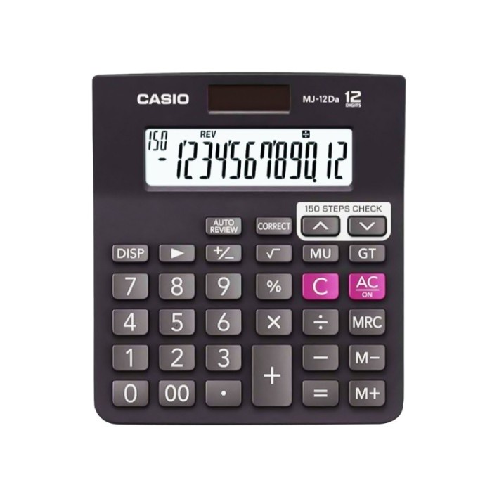 

CASIO MJ-12D - CHECK & CORRECT DESKTOP KALKULATOR TERLARIS/TERMURAH/TERPOPULER
