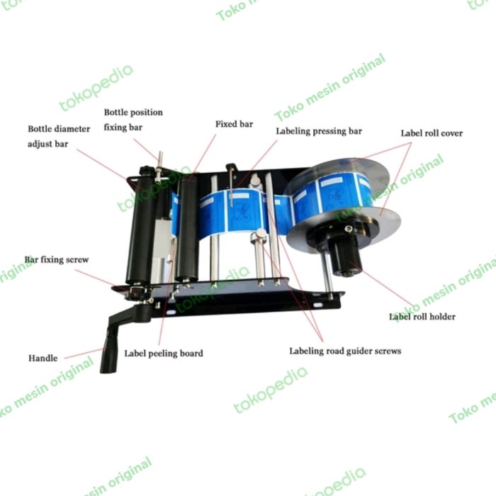 

Mesin/alat tempel label/stiker botol manual DiskonJual MurahHarga DiskonObral
