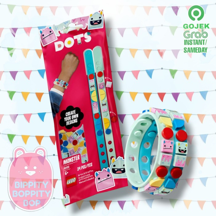 Product Laris Lego Dots Bracelet / Gelang Lego Original