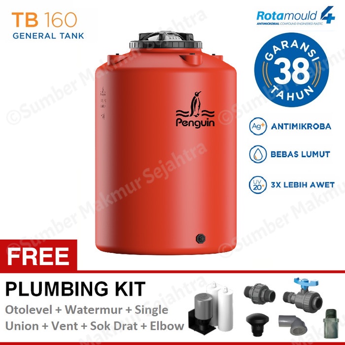 PROMO Tangki Air / Tandon / Toren Penguin 1550 Liter - TB 160 (TB160)