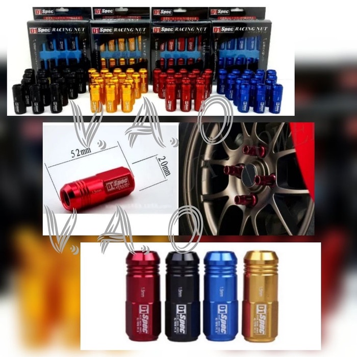 Spesial Baut Roda Mobil Variasi Warna