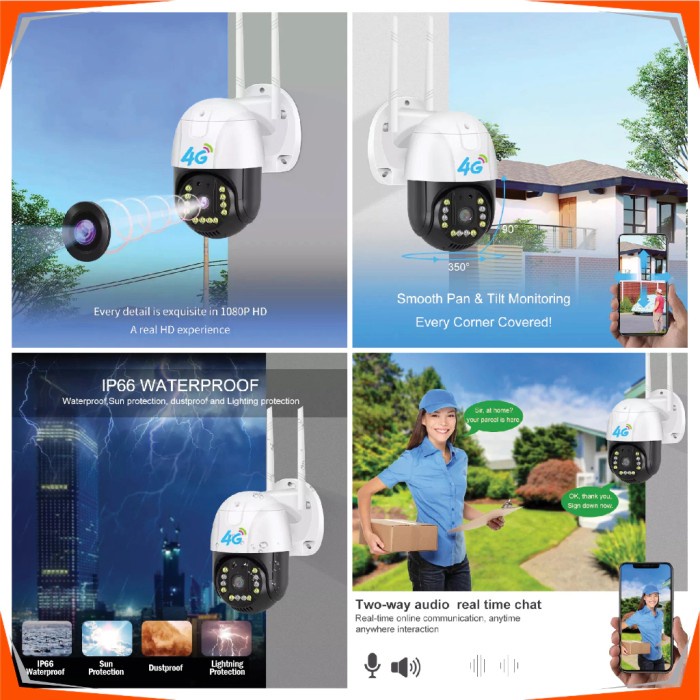CCTV 4G V380 PRO ACCESSGO CHAMELEON APPS 2 MP