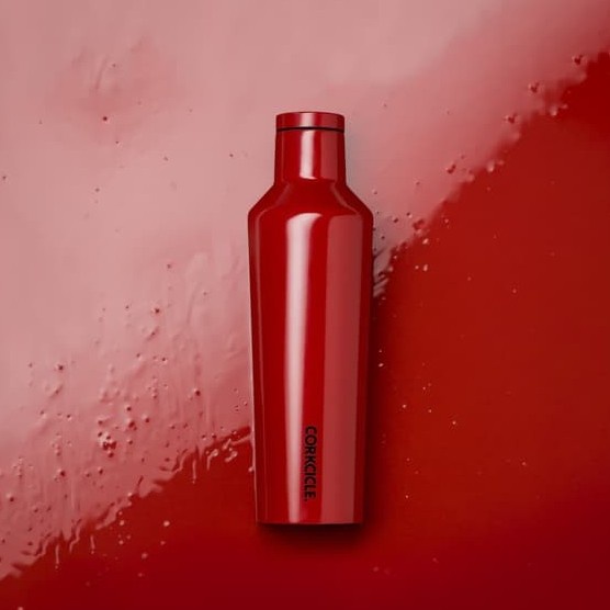 JTTOP" CORKCICLE CANTEEN 16OZ - CHERRY BOMB