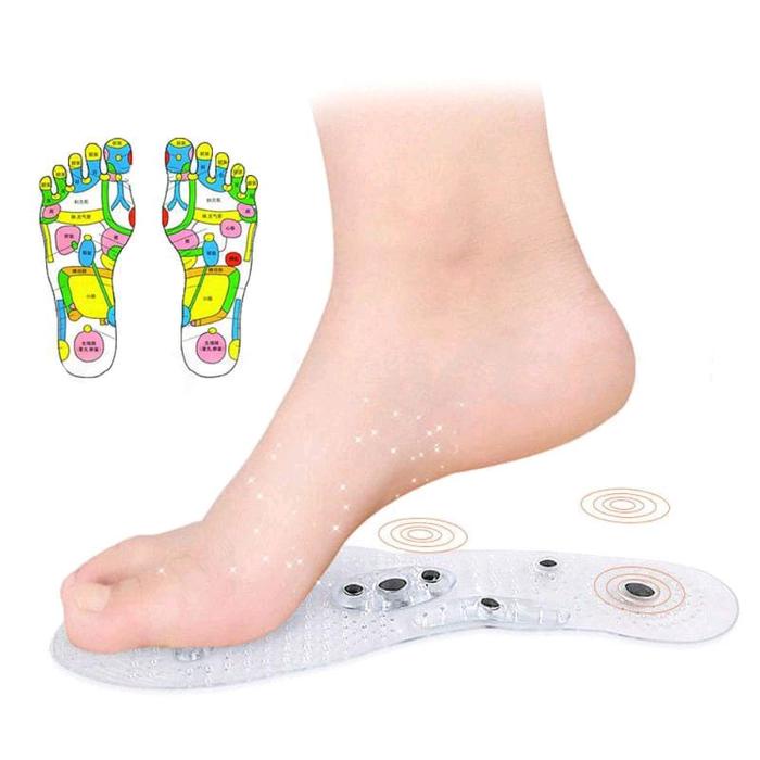 Promo Terbatas Alas Kaki Magnetik Slimming Kesehatan Alas Sepatu Terapi Kesehatan Silicon Gel Pad