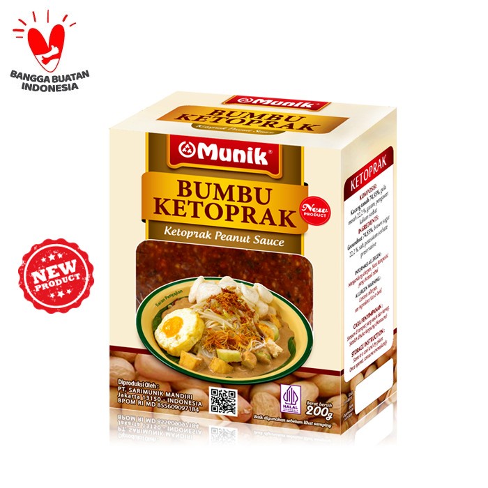

TERJAMIN Munik Bumbu Ketoprak 200gr