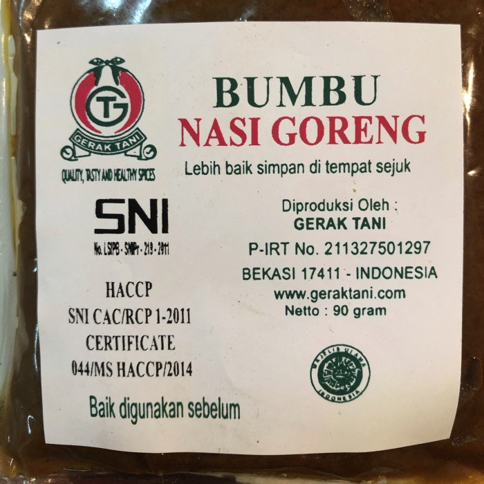 

FREE ONGKIR Bumbu Gerak Tani Nasi Goreng