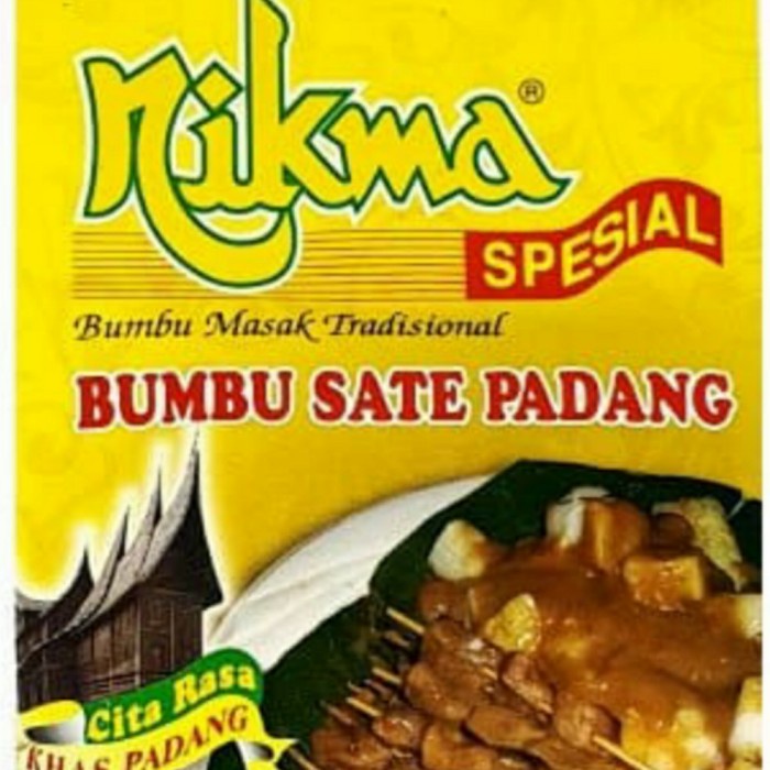 

KOMPLIT Bumbu SATE PADANG Nikma 1000gram kemasan kecil 50 gram 1pack 20 bks