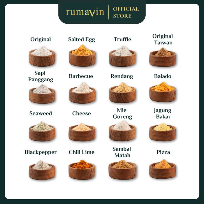 

TERJAMIN Rumavin - Premium Bumbu Tabur Aneka Rasa 250gr
