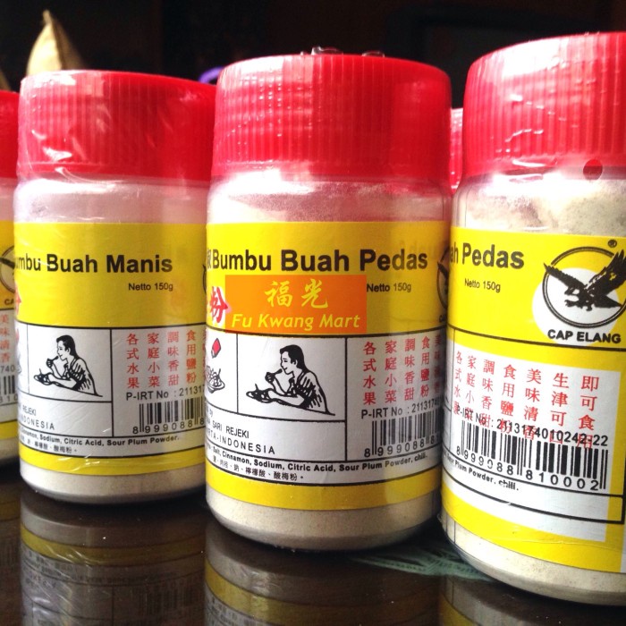 

HEMAT Bumbu Buah Kiamboy Manis Pedas cap Elang 150 gram