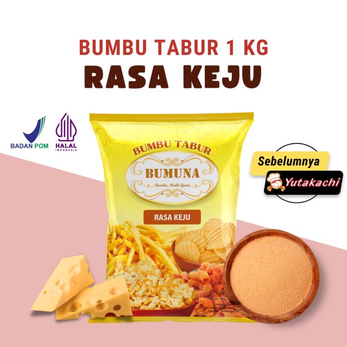 

BERGARANSI Bumbu Tabur Keju