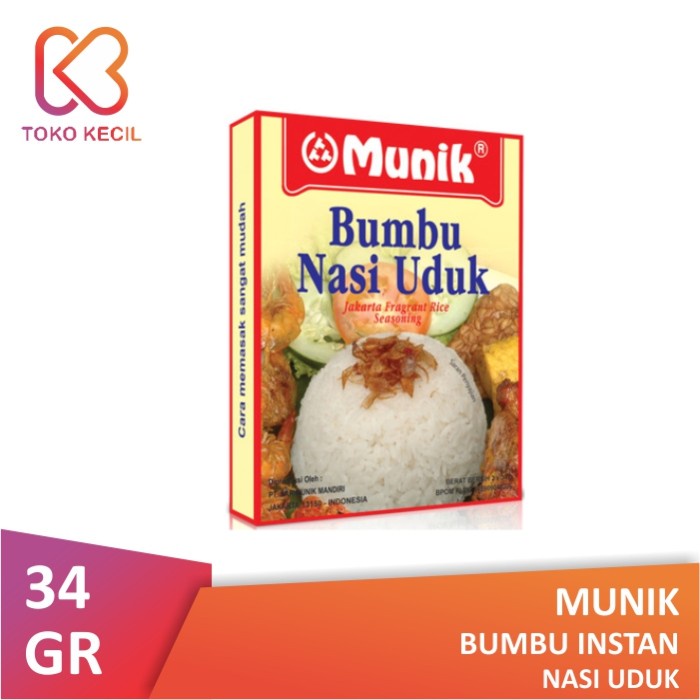

TERBARU Munik Bumbu Nasi Uduk 34gr