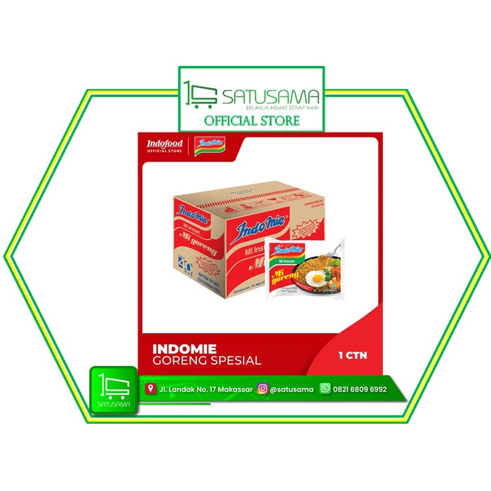 

Wdo - Indomie Goreng Karton - Mie Instan