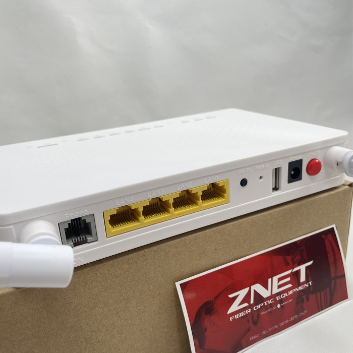 BARANG TERLARIS ONU EPON ZTE F460 V9 BOX ANTENA EXTRERNAL 5db BRIDGE SUPPORT EPON OLT