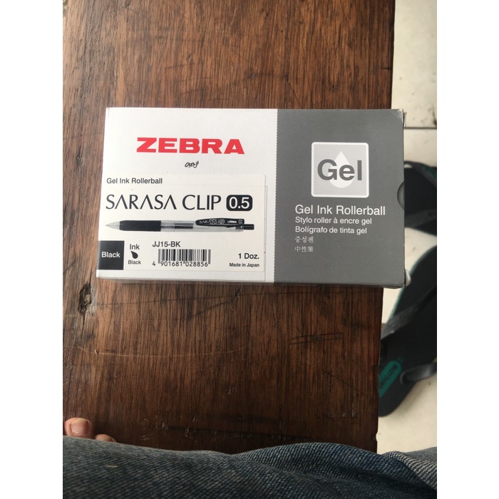 

pulpen zebra sarasa clip 0.5