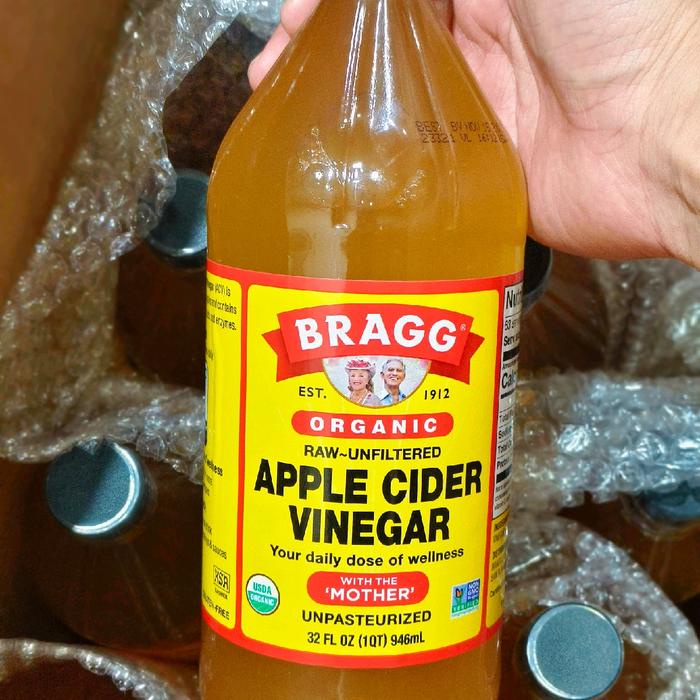 

CUKA APEL ORGANIK BRAGG DENGAN CIDER VINEGAR APEL -473/946ML UNTUK MENURUNKAN KADAR GULA DARAH DAN
