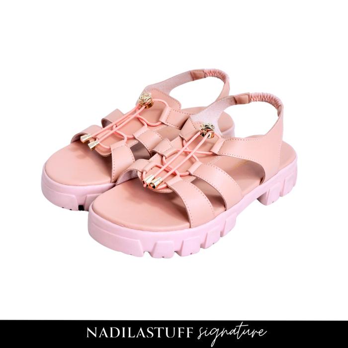 

NADILASTUFF SIGNATURE VIONETA PLATFORM SANDAL WANITA PREMIUM TERBARU