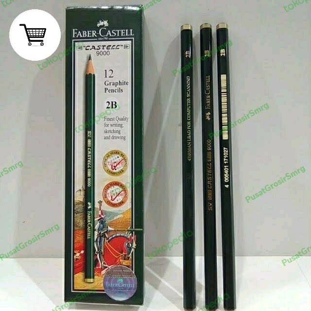 

JTTOP" PENSIL FABER CASTELL 2B (1 LUSIN) TERMURAH