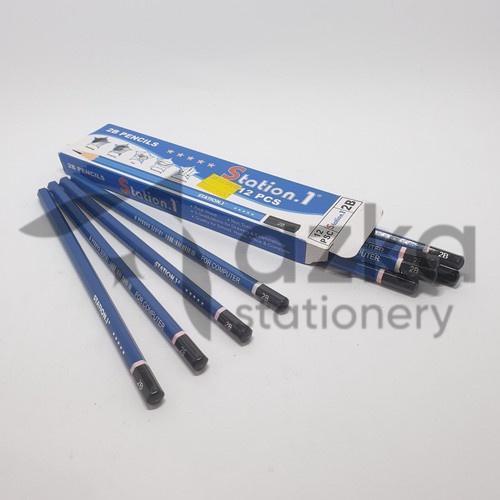 

JTTOP" SELUSIN ( 12 PCS ) PENSIL 2B RAUT MURAH M2000 / MONTANA / STATION 1