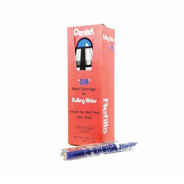 

JTTOP" ISI BALLPOINT PENTEL MG8 WARNA BIRU