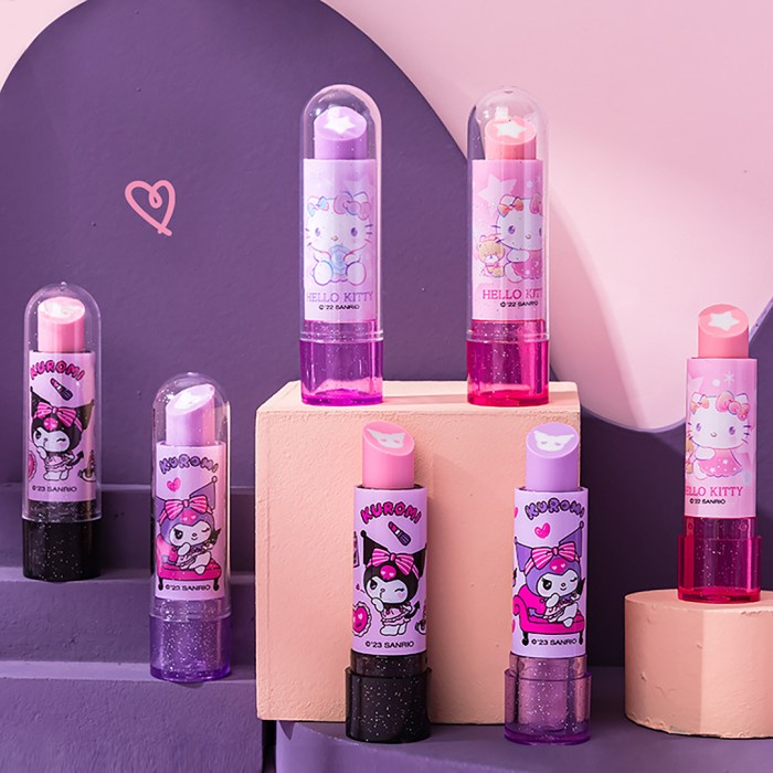 

JTTOP" TOKKADO SANRIO PENGHAPUS LIPSTICK ROLL ERASER ANAK LIPSTIK UNIK LUCU