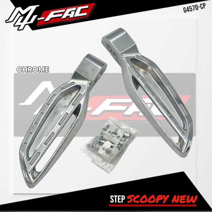SALE  FOOTSTEP PIJAKAN KAKI FOOT STEP BELAKANG MODEL ORI SCOOPY NEW VARIO 125 150 NEW MOTORCYCLE