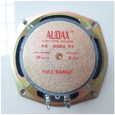 terbaru  speaker 5 inch ax0503 fullrange audax 30watt 4 ohm 5in 5" ax 0503 f4 audax toa column