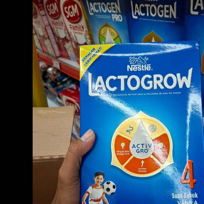 terbaru  susu lactogrow 4 vanila 1kg ready