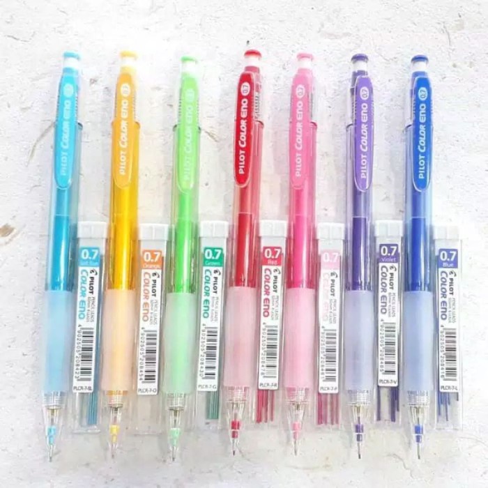 

JTTOP" PENSIL MEKANIK COLOR ENO H-197 / PENSIL MEKANIK WARNA WARNI SATUAN