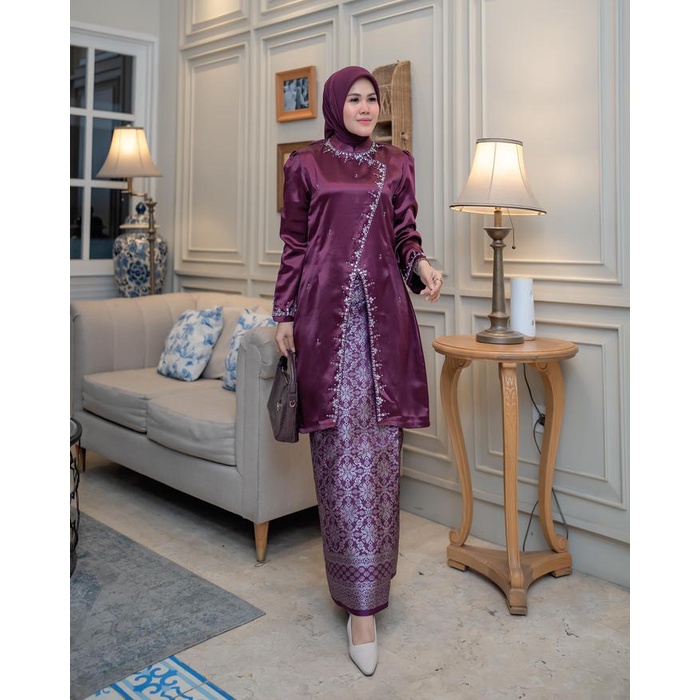 New SERIES TERBARU KURUNG PAYET LYLIE Set Baju Kurung Melayu Malaysia Set Kurung Payet Swarowski Set