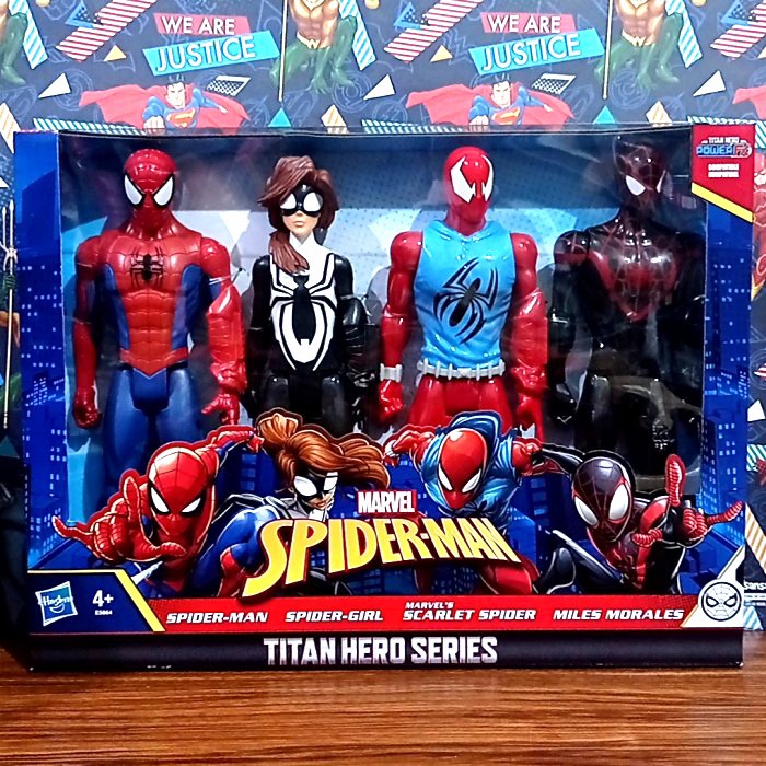 

| MFG | Hasbro Marvel Spiderman Titan Hero Series Action figure