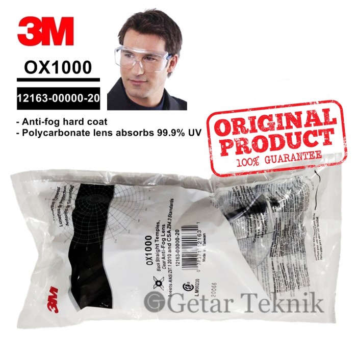 Best Seller Kaca Mata Safety 3M Ox1000 Protective Eyewear 2000 12163-00000-20
