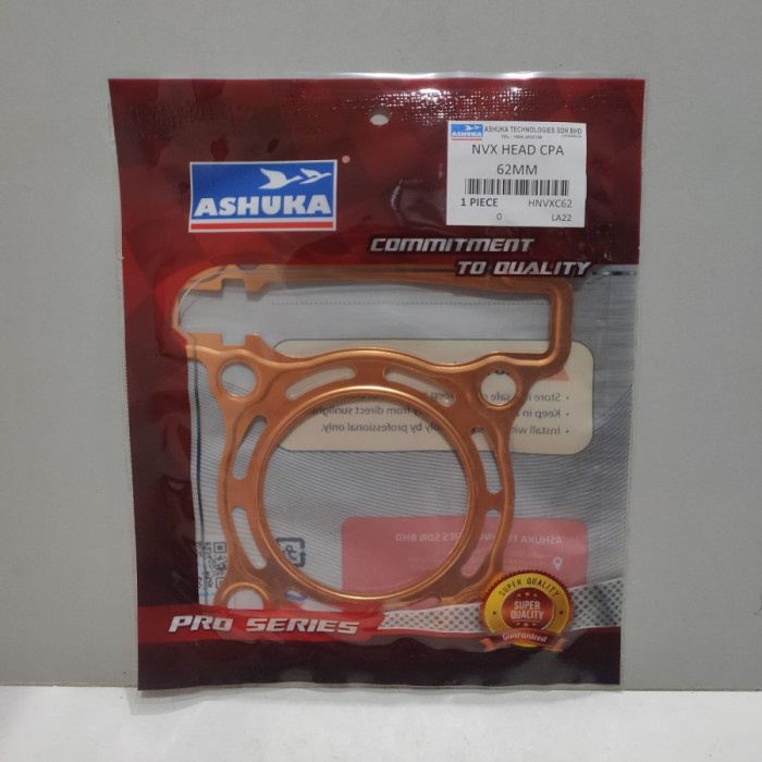 BEST PAKING HEAD TEMBAGA ORIGINAL ASHUKA MX KING 62MM / 63MM / 65MM / 68MM / 70MM / 72MM / 73MM /
