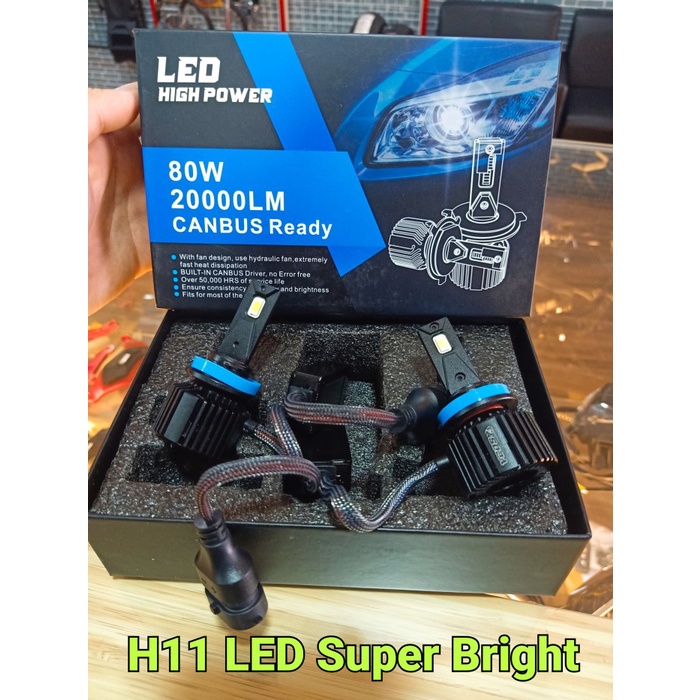 Lampu LED h11 er6 Er6n lampu utama kawasaki er6n