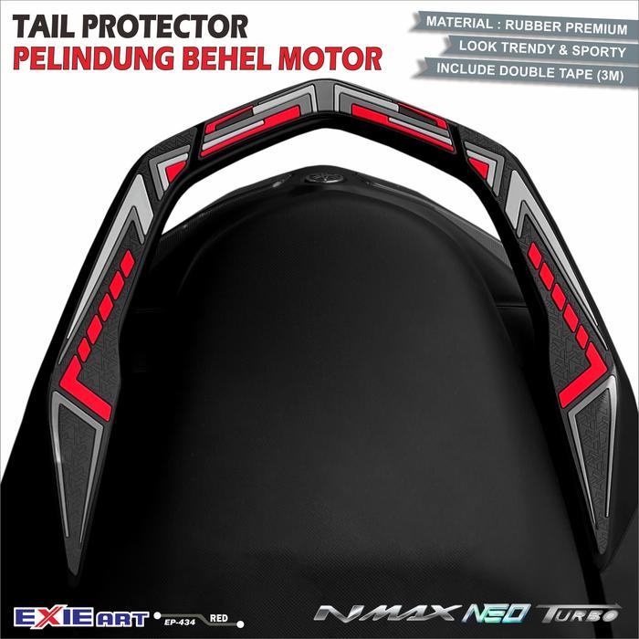 Pelindung Behel Motorcycle Body Protector Cover Nmax Neo Turbo Exie Art Karet