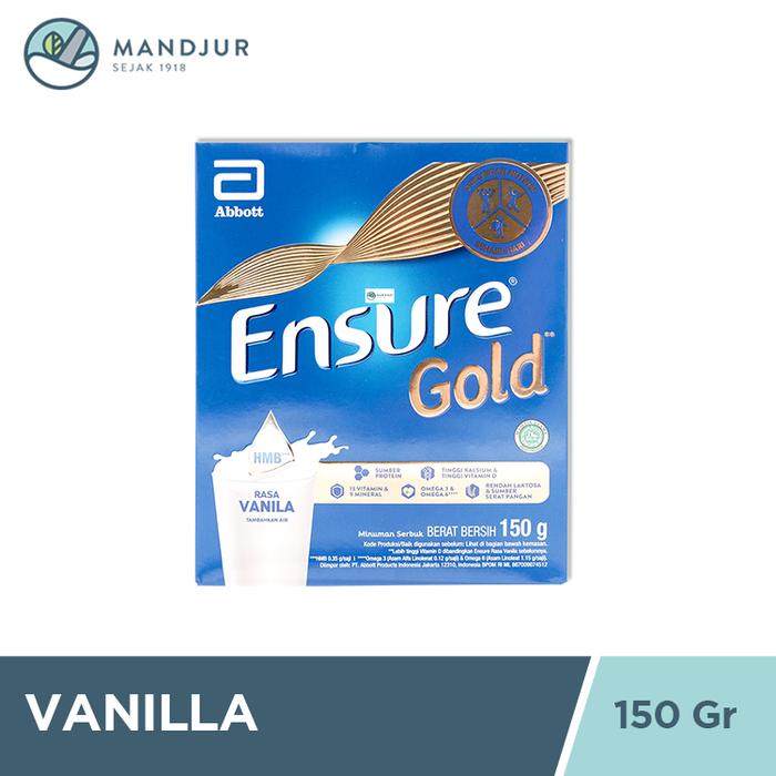 

terbaru !!! ensure vanila 150 gram - susu penambah nutrisi dewasa rendah laktosa ready