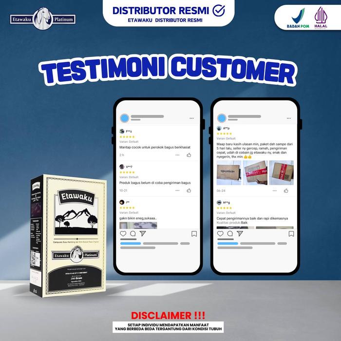 

terbaru !!! susu etawaku original 1 box 200 gram bpom halal distributor resmi [bisa cod] ready