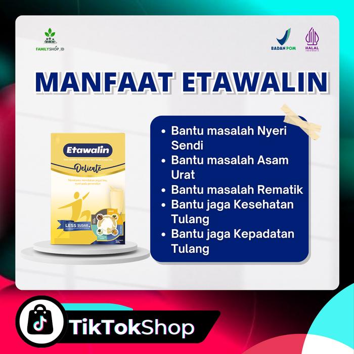 

terbaru !!! etawalin delicate lebih rendah gula - susu kambing etawa asli bpom & halal mui - bantu