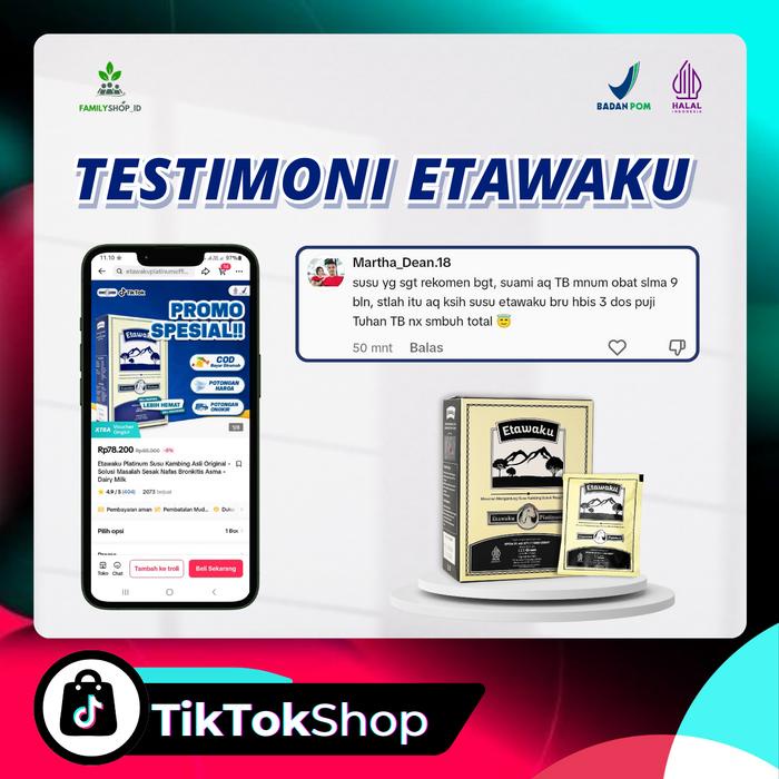 

terbaru !!! etawaku platinum sachet 5x25gr - susu kambing etawa bubuk rendah gula - bantu masalah
