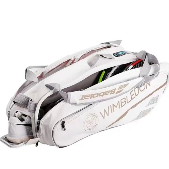 babolat wimbledon racket bag tas tennis